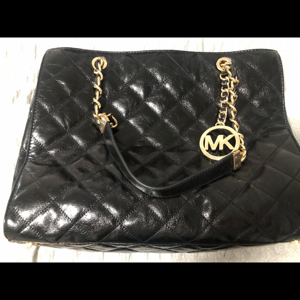 Michael Kors designer black handbag